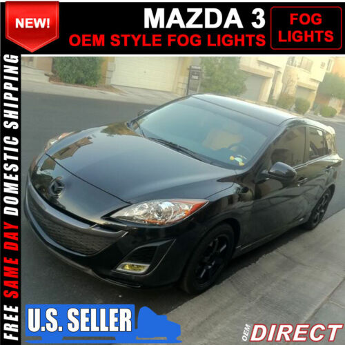 2010-2011 Mazda 3 sedán hatchback lámpara antiniebla luz antiniebla par LH RH - Imagen 4 de 7