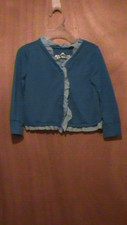Epic Threads Green Top with Ruffle Size 3T 09...