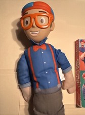 BLIPPI Deluxe Talking 16  Plush Collectors DOLL 16  HIGH Tested Includes Book