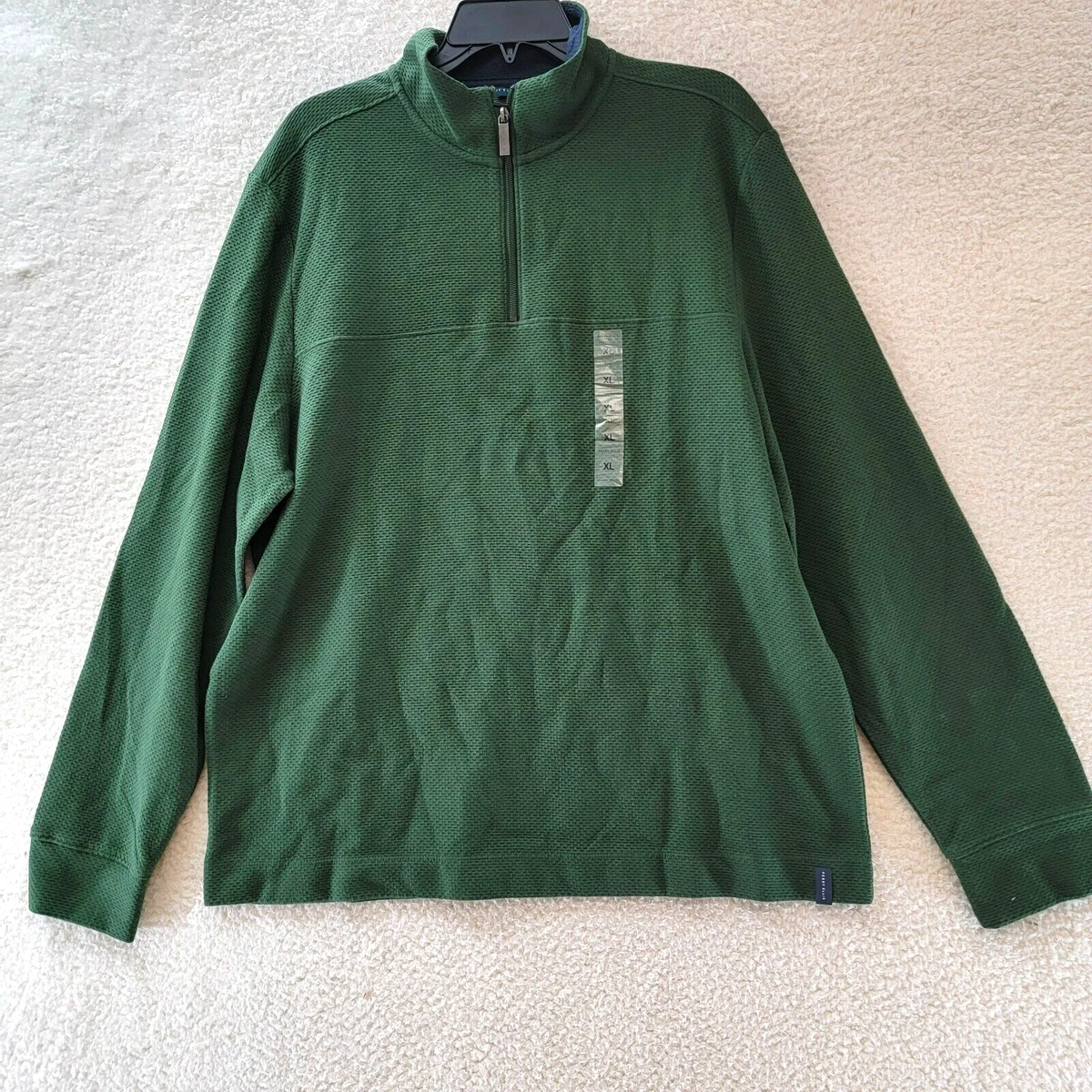 Perry ellis clearance quarter zip sweater