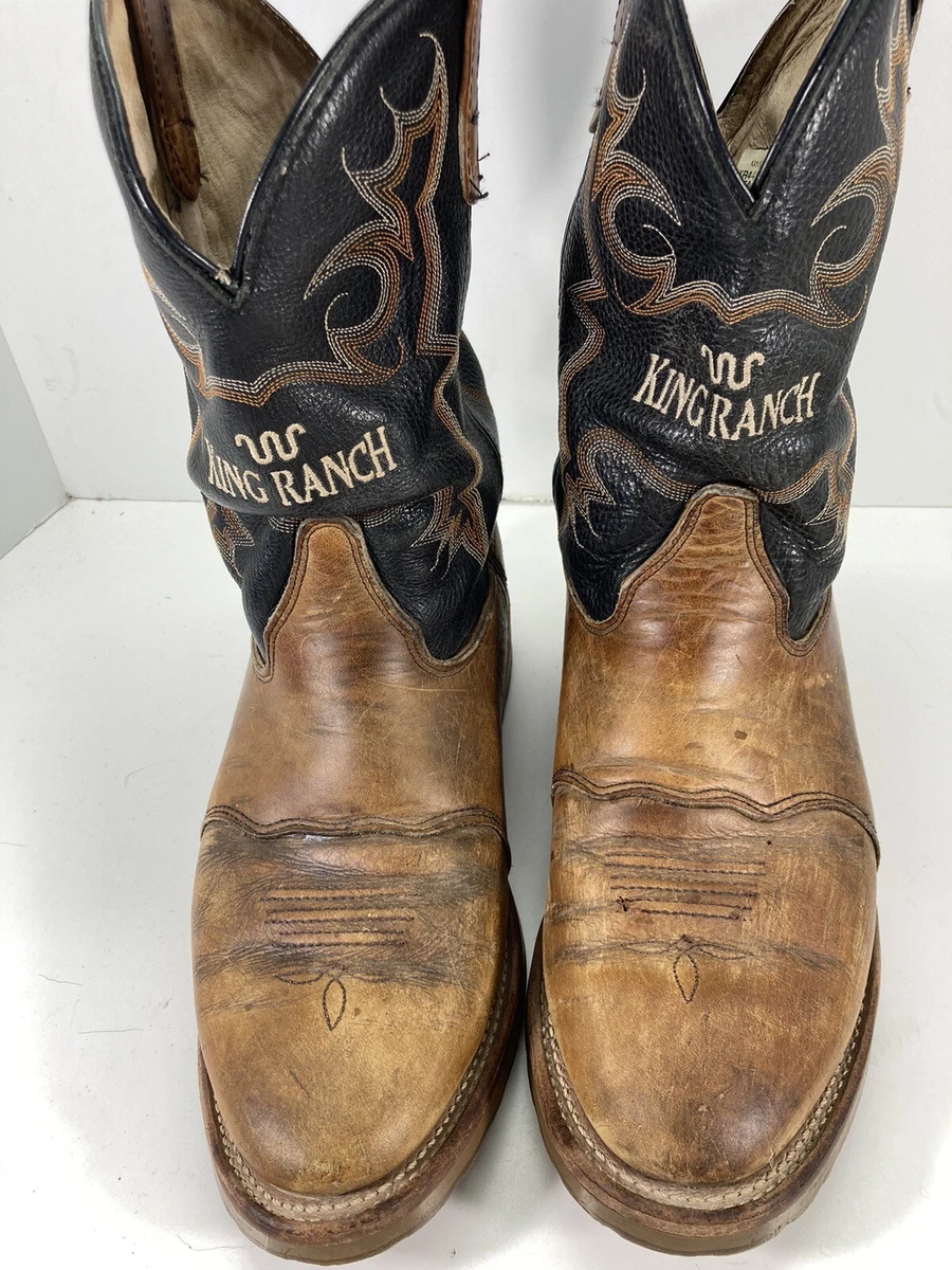 Double h king ranch boots clearance