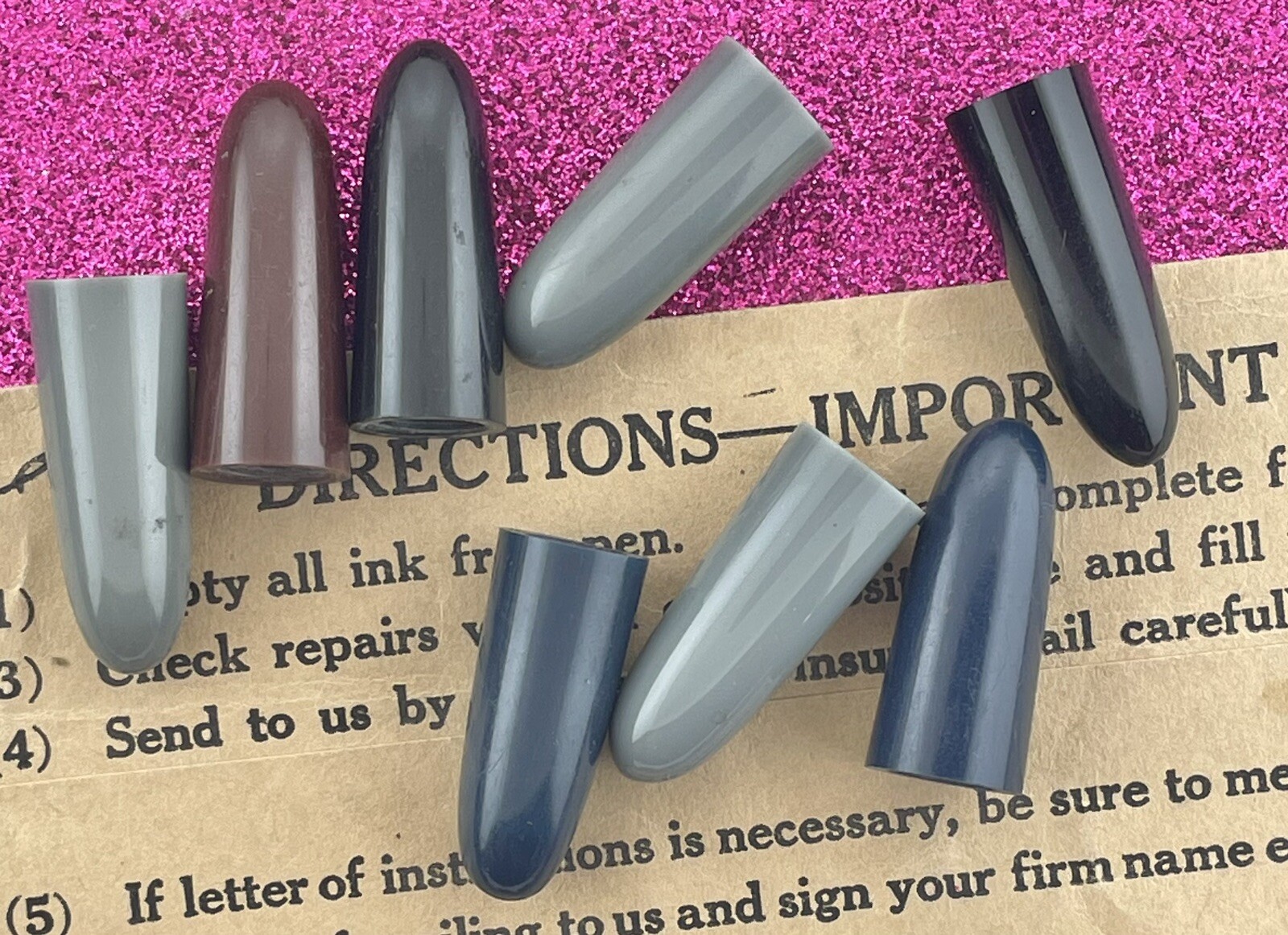 Parker 51 Fountain Pen Blind Caps For Vac Model ~ U Get 1 ~ Most Colors Availabl