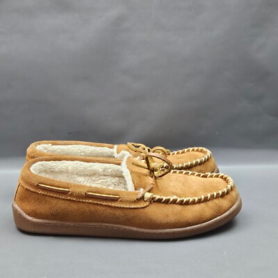 Pile Lined Hardsole Slipper Minnetonka Mens Slippers Sale