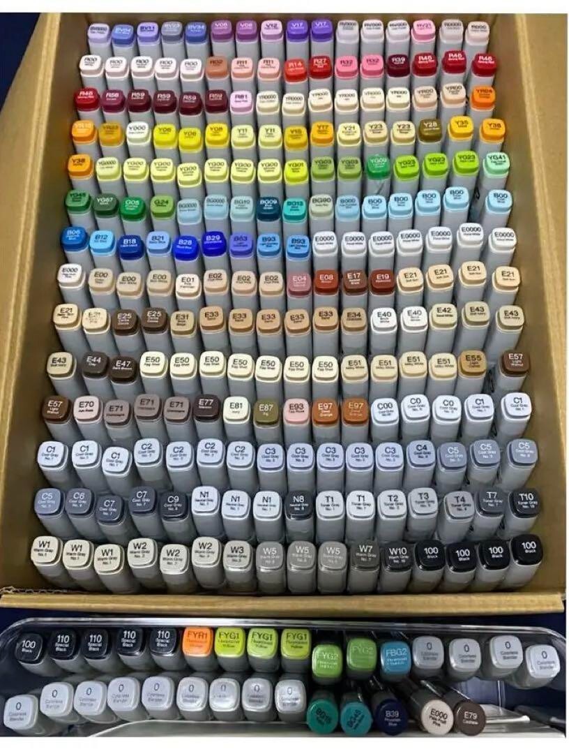 Varius Ink Copic Ink Alcohol Marker Pen Set used