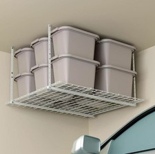 Garage Overhead Storage Shelf Hanging Shelves Ceiling Mounted Rack