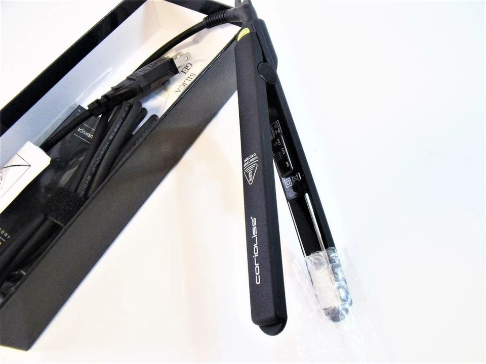 Mini plancha plancha de pelo Corioliss Baby SXE placas de titanio doble voltaje Foto 2 de 4