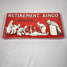 Vintage 1993 Retirement Bingo Game by Forum Novelties - New, Factory Sealed, Fun