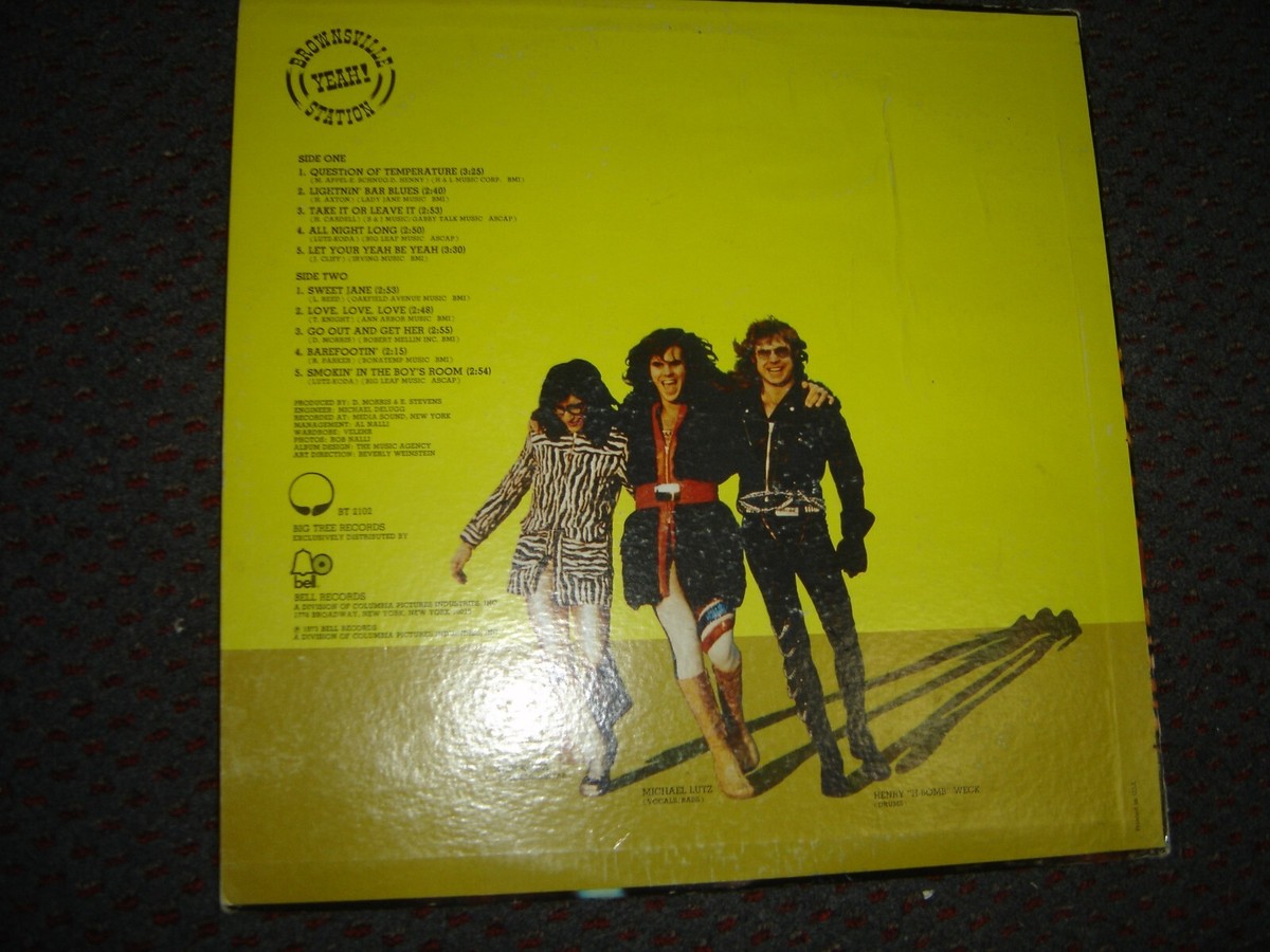 Brownsville Station - Yeah! 1973 USA Orig. Vinyl LP WLP VG