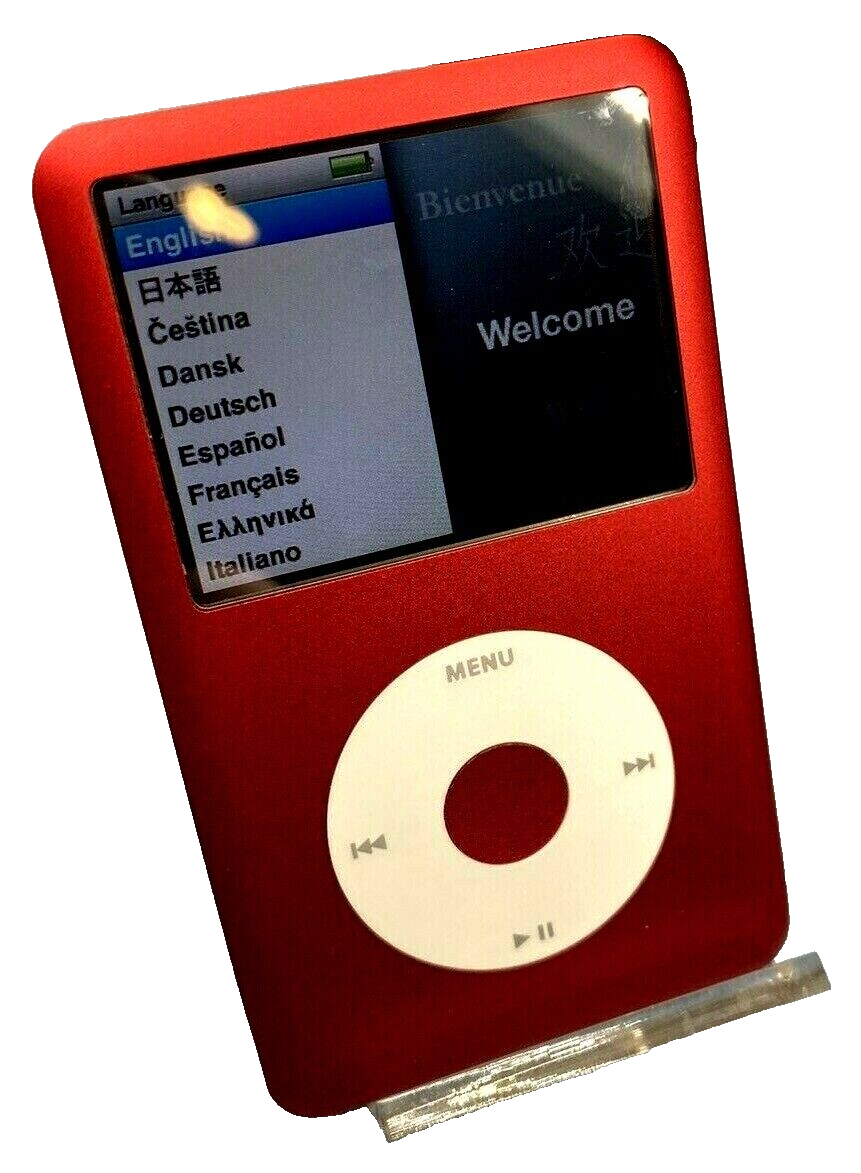 Apple iPod Classic 6th Generation RED/black (80 GB