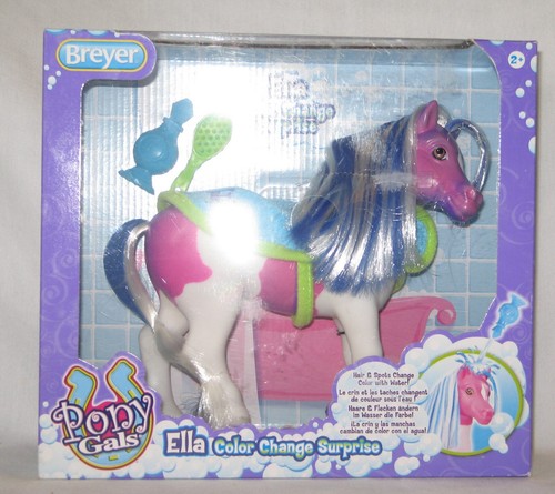 Breyer Ella Color Changing horse bath toy 2+ age