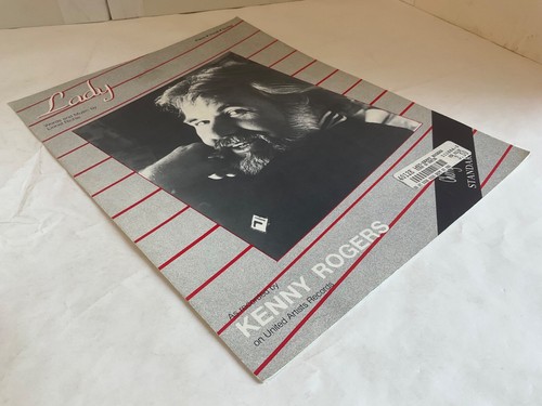 Kenny Rogers *Lady* Piano Keyboard Sheet Music Vocal Lyric Song Guitar Tabs - Picture 3 of 8