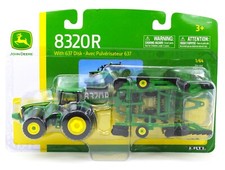 ERTL 1:64 JOHN DEERE 8320R Tractor w/Duals  Model 637 Fold DISK NIP 