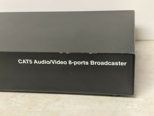 BLACK BOX AC156A-8 CAT5 Audio/Video 8-Ports Broadcaster Splitter For Parts - Picture 3 of 12