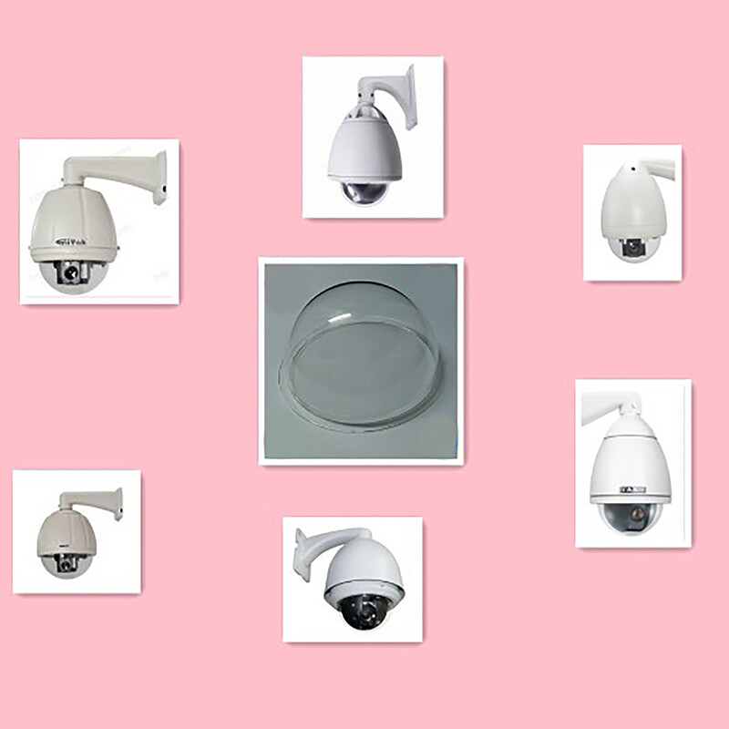 2 Inch Acrylic Dome CCTV Dome Cover For Security Camera Clear Dome PC