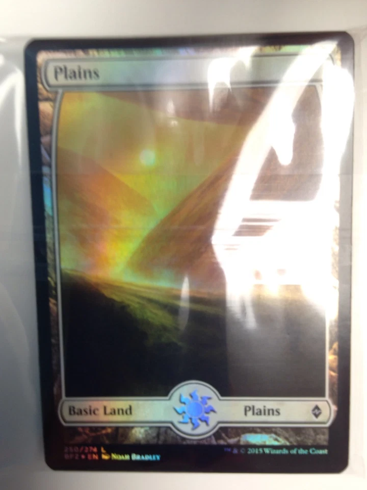 FOIL Battle For Zendikar (BFZ) 25 Card NM FOIL-FULL ART Basic Land Set (MtG) - Image 2 of 4