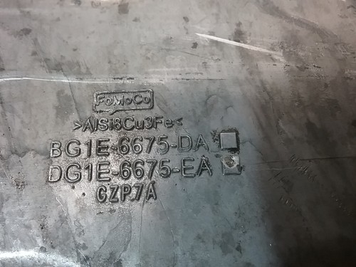 2013-2019 Ford Taurus Engine Oil Pan DG1E-6675-EA 3.5L 6 Cylinder Automatic - Picture 2 of 8