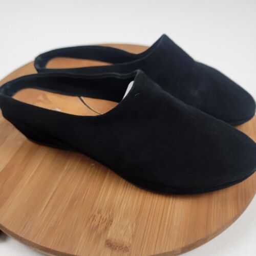 L'Amour Des Pieds Yedidaah Lederschuhe schwarz Slipper Mandelzehenpartie Damen Gr. 7,5