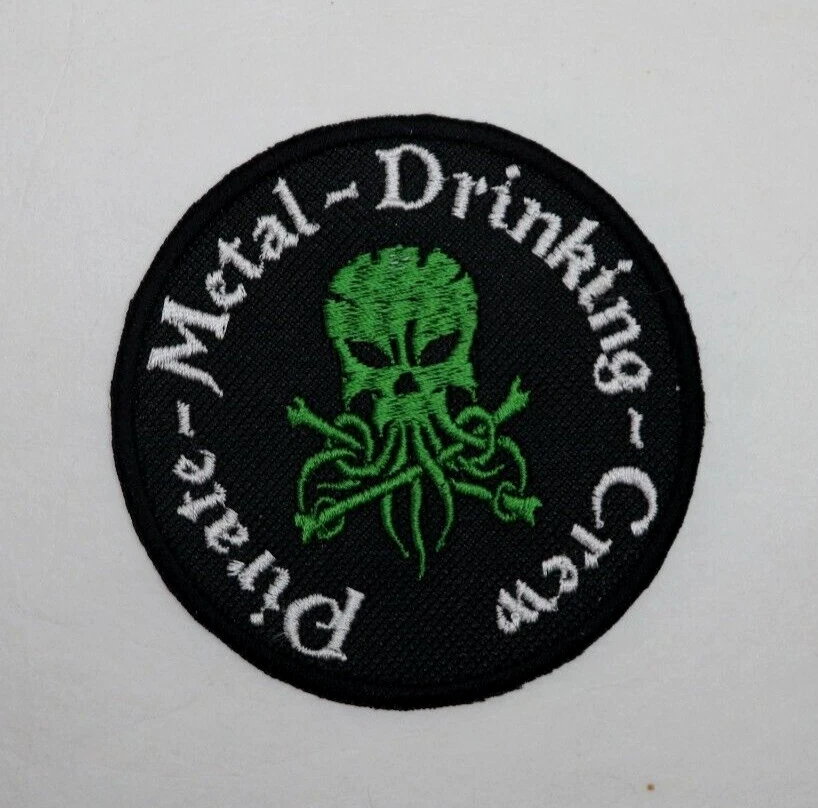 Alestorm Patch Octopus Skull Scottish Pirate Folk Power Heavy Metal Band  - Image 2 of 4