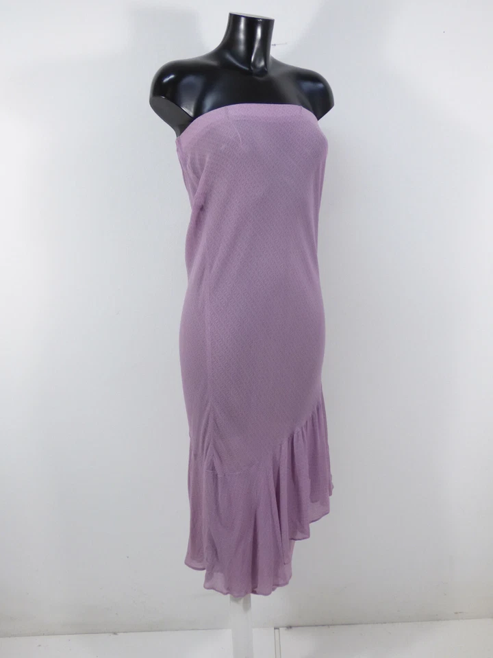 COCON COMMERZ PRIVATSACHEN Seiden Kleid Gr 36 DE / Lila und NEU ( R 5237 ) - Bild 2 von 4