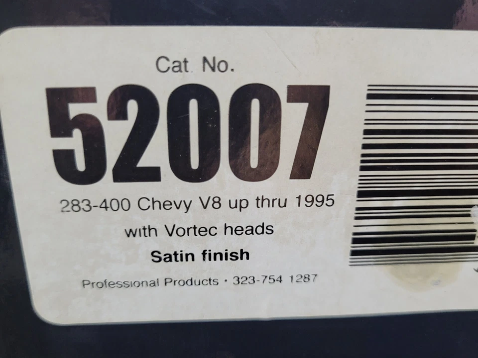 Coletor cetim Professional Products #52007 Power+Plus Vortec 283-400 Chevy V8 - Imagem 4 de 4