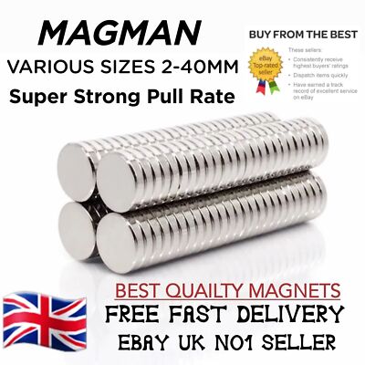 N52 Neodym Magnete, starke seltene Erden, hochfeste Magnete, ultrastark 