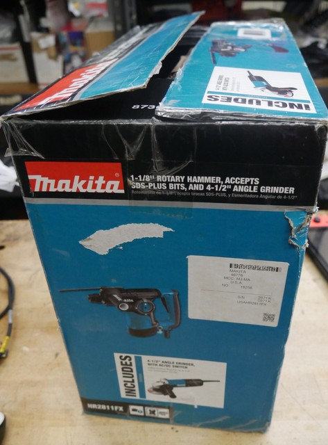 Rotary Hammer Drill with Angle Grinder 