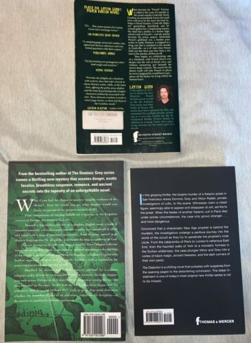 Layton Green, The Letterbox, The Diabolist, A Shattered Lens-excellent condition - Picture 2 of 5