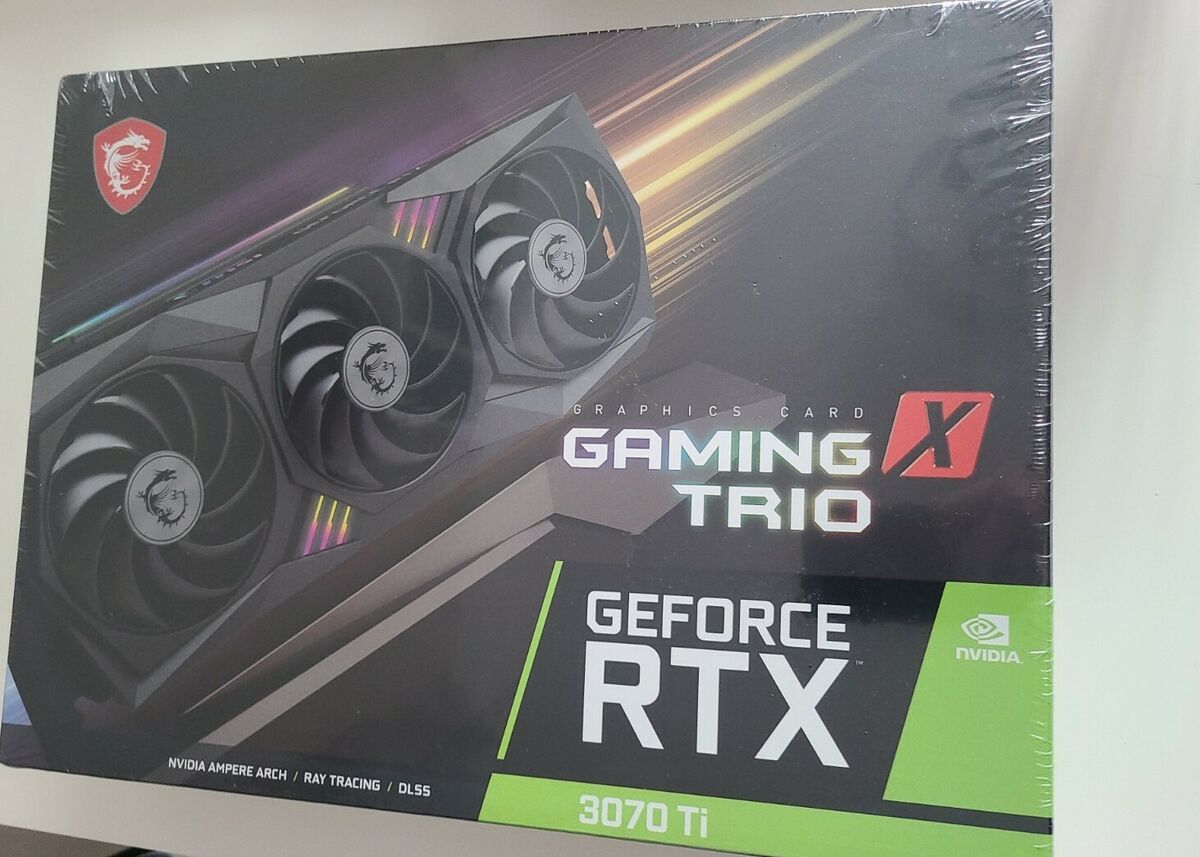 🔥Brand New MSI NVIDIA GeForce RTX 3070 Ti Gaming X Trio 8GB 🔥Brand New MSI NVIDIA GeForce RTX 3070 Ti Gaming X Trio 8GB