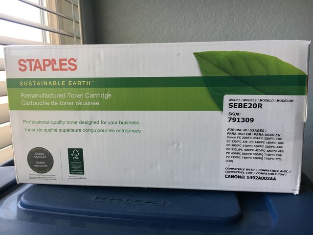 staples canon toner