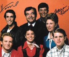 * HENRY WINKLER & MARION ROSS * signed 8x10 photo * HAPPY DAYS * COA * 4