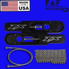 2005-2006 Kawasaki ZX6 - ZX6R  swingarm extension kit  "Made In The USA"