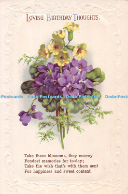 R528742 Loving Birthday Thoughts Postcard