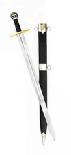 Militia Templi Sword – Knight’s Templar Arming Sword – Deepeeka.