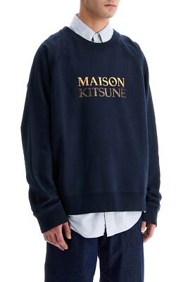 スウェット・トレーナー MAISON KITSUNE LM00311 KM0001 P480 Sweatshirts KITSUNE' Oversized sweatshirt MAISON KITSUNE Men Tg. L NM00311KM0001