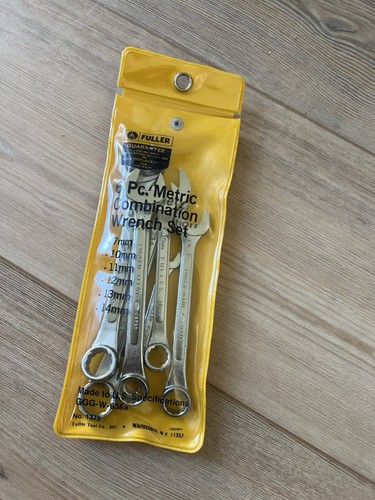 Fuller 6 Piece Metric Wrench Set NOS Vintage