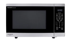 Micro-ondes de comptoir en acier inoxydable 1.4 Cu Ft 1100W