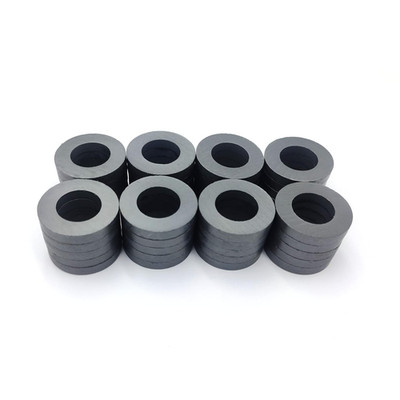 Ferrite Ring Magnets with Holes - 1.26 Inch round Disc Donut Magnets (Pack of 40