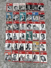 1950 TV Guide Lot 36 Issues New York And Philadelphia Editions