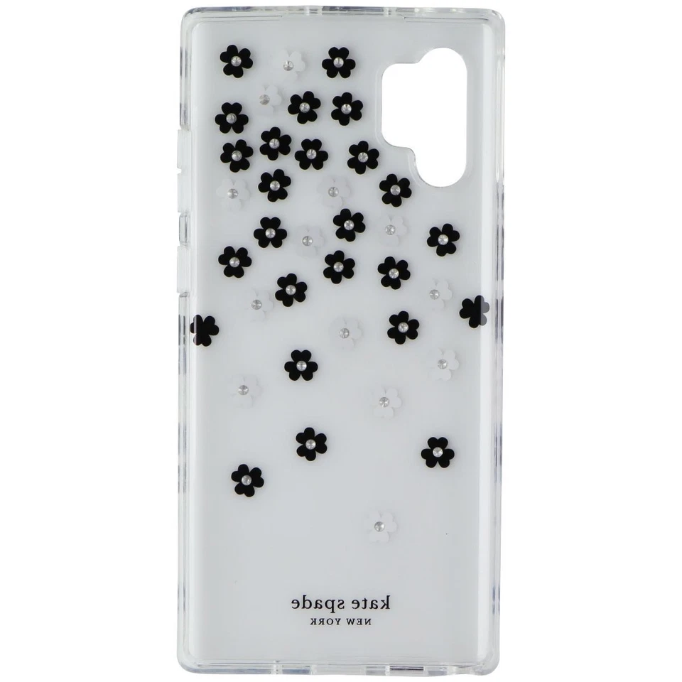 Funda rígida Kate Spade para Galaxy Note10+ y Note10+ (5G) - Flores transparentes/dispersas Foto 3 de 3