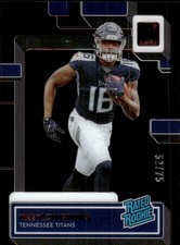 2022 Clearly Donruss #62 Treylon Burks Orange #/75