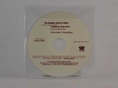 THE SUDDEN DEATH OF STARS GETTING UP GOING DOWN (E55) 2 Track Promo CD Single in