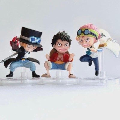 One Piece Fruit Bulk Sold Figures Luffy, Sabo, Coby