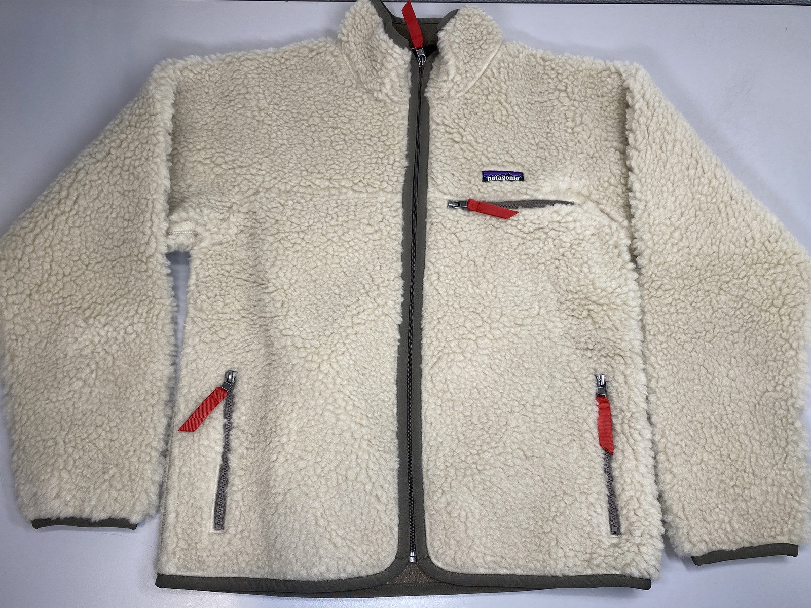 Patagonia Unisex Jacket Beige Size M S/W M Natural Blend Retro Full Zip Cardigan thumbnail 5