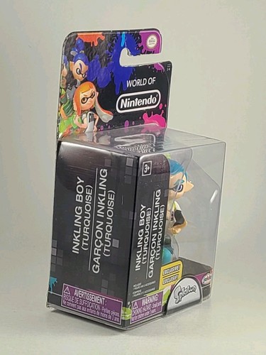 World Of Nintendo Splatoon Inkling Boy Turquoise 2.5