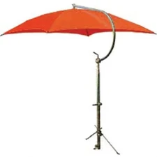 Tractor Umbrella Assy for Fender Mounts 54" 10 oz. Duck Canvas - Orange
