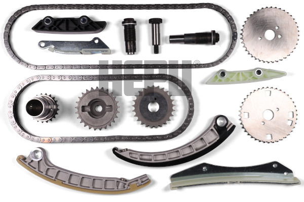 Hepu Steuerkettensatz Simplex Kette Geschlossen Duplex FüR Fiat Ducato 21-0577-image