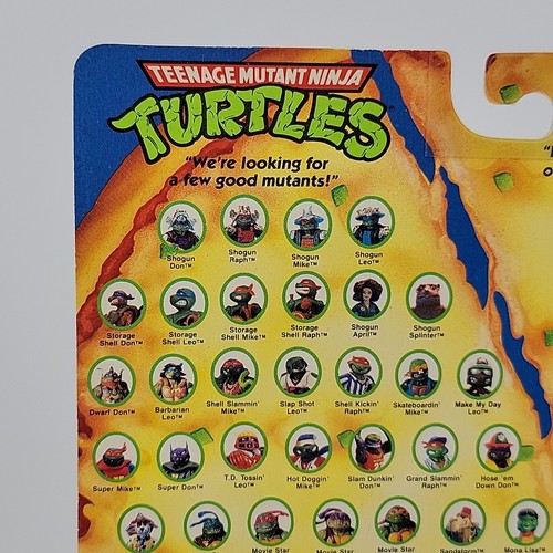 Robotic Bebop - Vintage 1994 TMNT Teenage Mutant Ninja Turtles MOC W/ Case - Picture 11 of 14