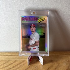 2026 Topps Heritage Orion Kerkering #300 Chrome Refractor Philadelphia Phillies