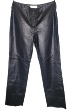 Margaret Godfrey Genuine Leather 90's Classic Luxury High Rise Women's 14 Pants