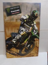 Vintage Supercross Jake Weimer Monster Energy Kawasaki KX 250F Poster